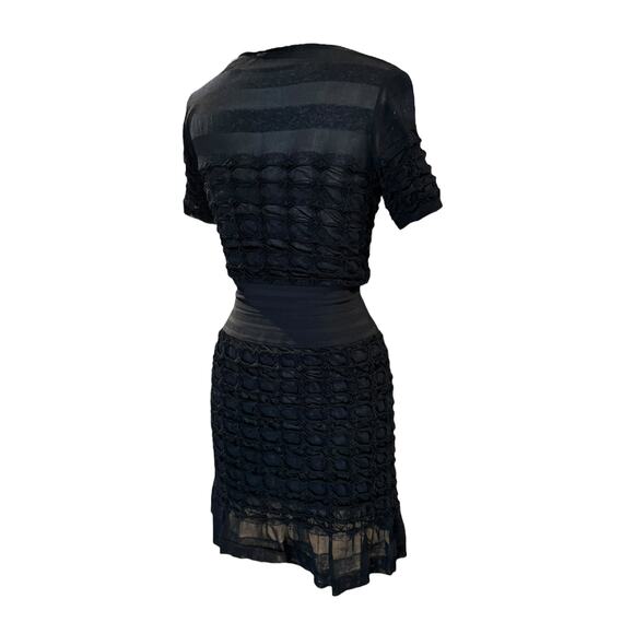 Chanel Stretch Mini Dress - Textured Ruffle - Picture 5 of 7